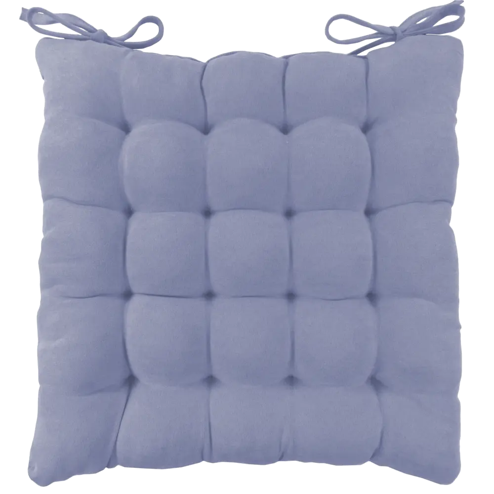 Фото Сидушка Linen Way 38x38x6 см цвет лилак Фото Сидушка Linen Way 38x38x6 см цвет лилак