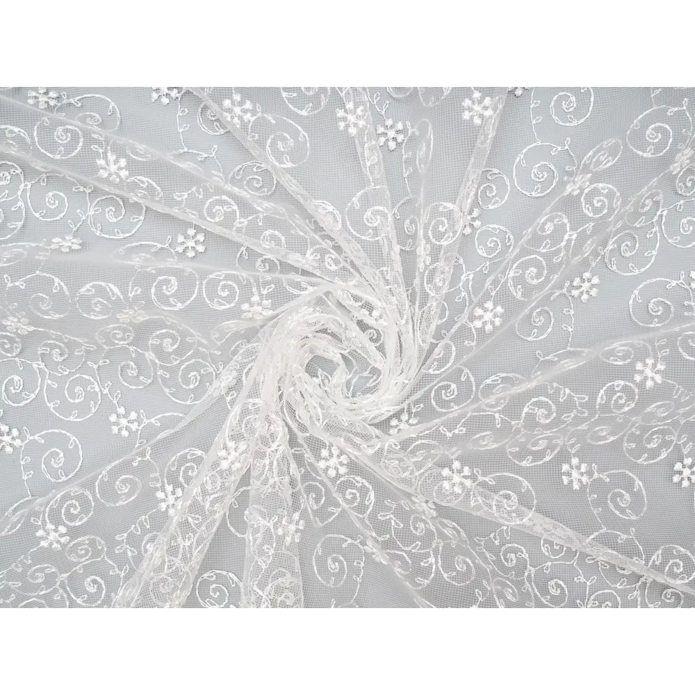 Фото 3 Тюль на шторной ленте Каролина YML854 300x260 см вензель цвет бежевый Фото 3 Тюль на шторной ленте Каролина YML854 300x260 см вензель цвет бежевый