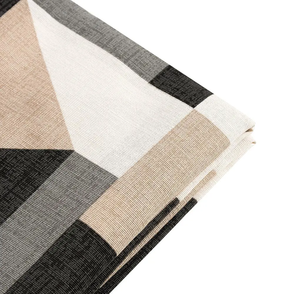 Фото 11 Штора на шторной ленте Мемфис грэй 200х270 см геометрические фигуры цвет разноцветный