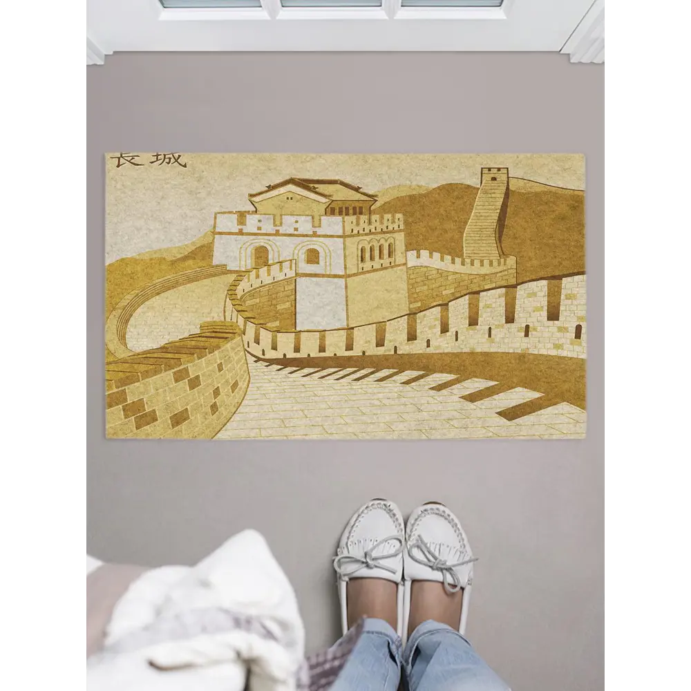 Фото Коврик грязезащитный Joyarty door_15807 45x75 см войлок Фото Коврик грязезащитный Joyarty door_15807 45x75 см войлок