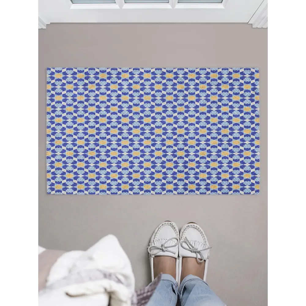 Фото Коврик грязезащитный Joyarty door_28733 45x75 см войлок Фото Коврик грязезащитный Joyarty door_28733 45x75 см войлок