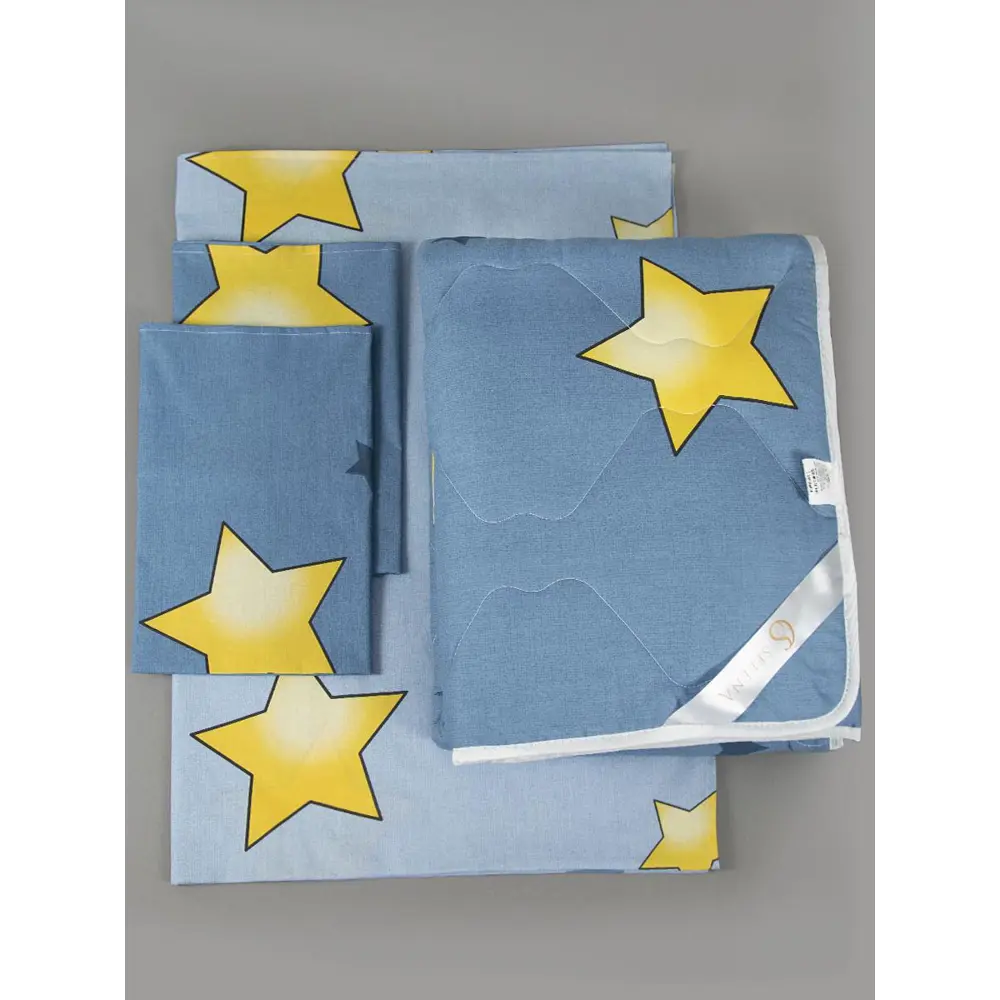 Фото 3 Комплект постельного белья Selena «Ноктюрн» полутораспальный, поплин, разноцветный Фото 3 Комплект постельного белья Selena «Ноктюрн» полутораспальный, поплин, разноцветный