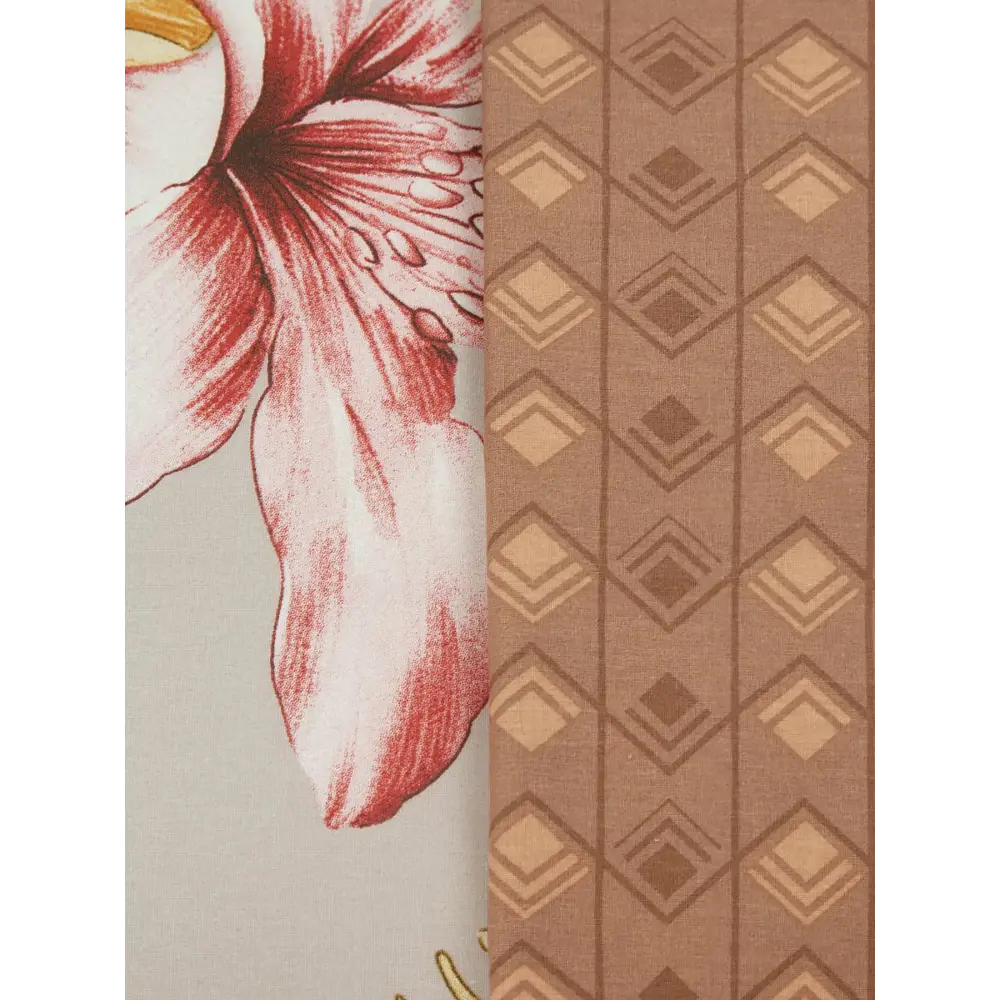 Фото 5 Комплект постельного белья Selena Восторг двуспальный, поплин, разноцветный