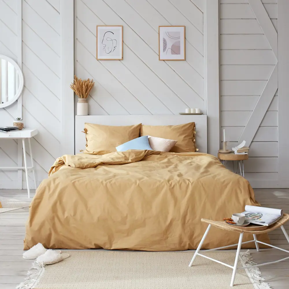 Фото Комплект постельного белья Этель «Пралине» двуспальный, бязь, разноцветный