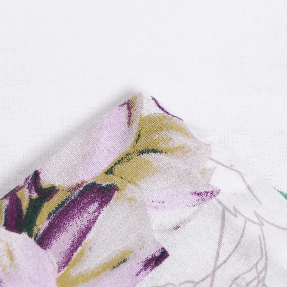 Фото 4 Комплект постельного белья Lovelife «Ботаника» евро, поплин, разноцветный