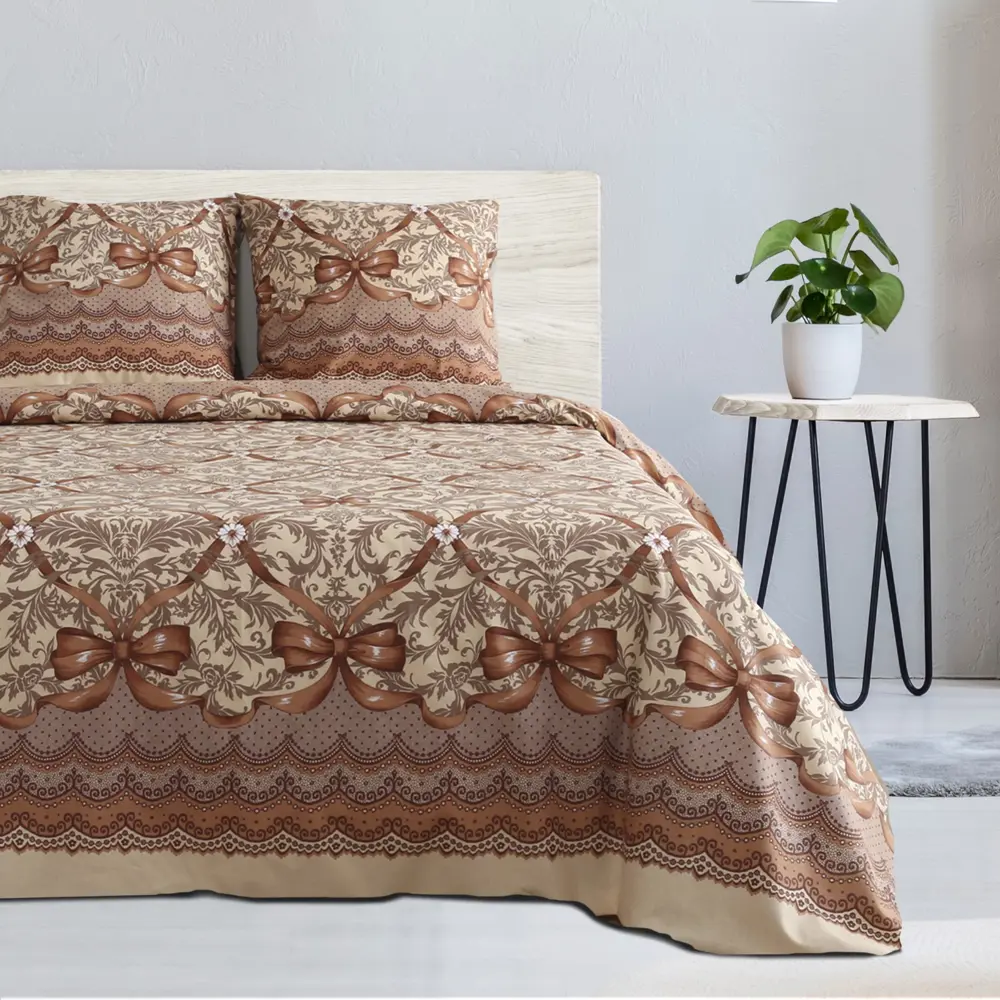 Фото Комплект постельного белья Этель «Биатриче» полутораспальный, поплин, разноцветный