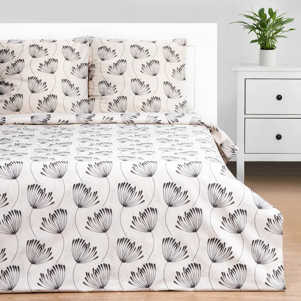 Фото Комплект постельного белья Этель «Фенхель» полутораспальный, поплин, разноцветный