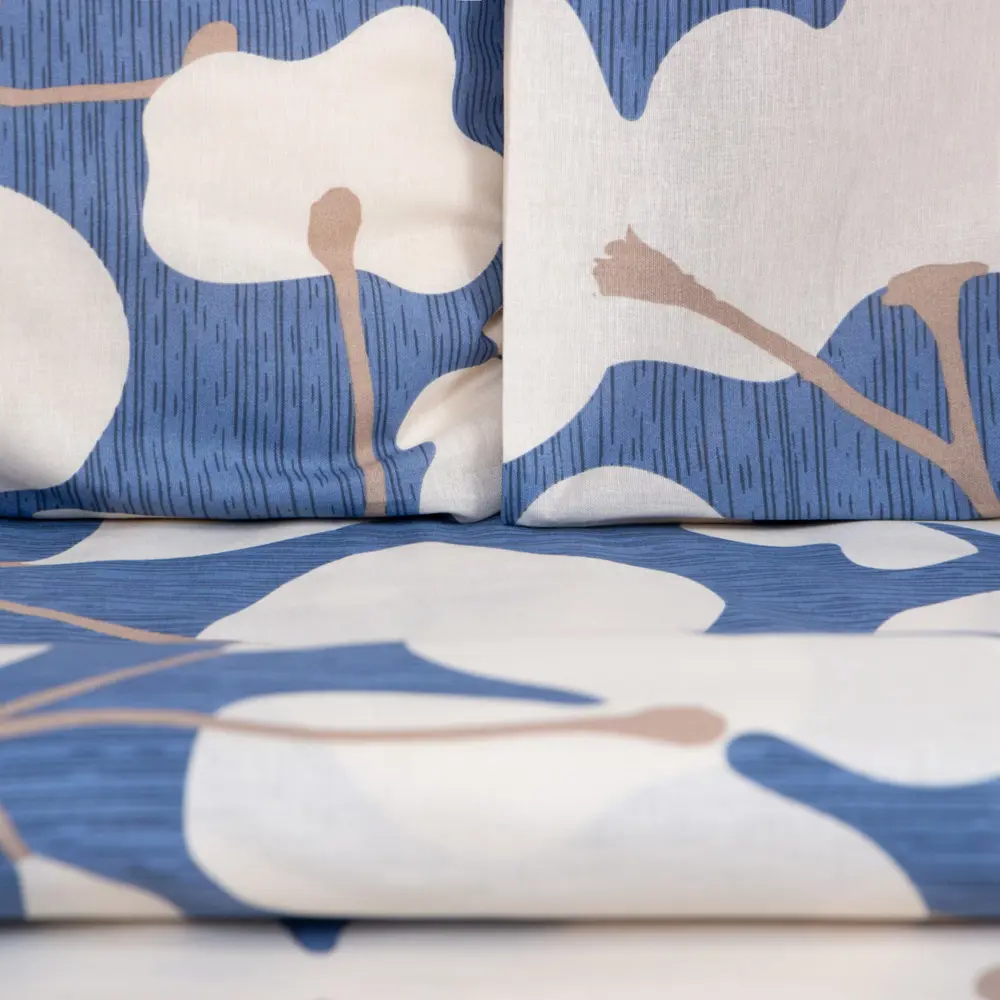 Фото 3 Комплект постельного белья Этель «Орхидея» двуспальный, поплин, разноцветный