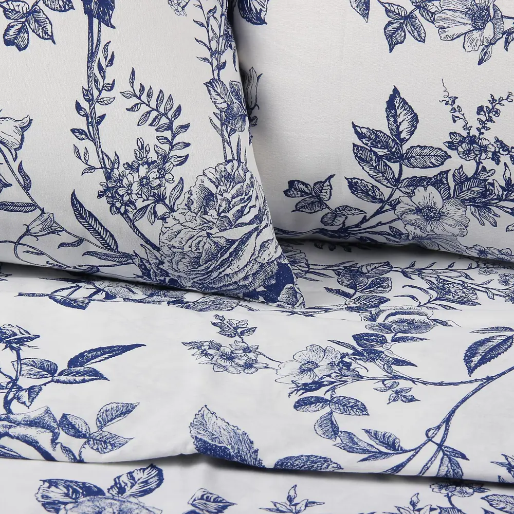 Фото 2 Комплект постельного белья Этель «Королевский узор» (вид 2) семейный, поплин, разноцветный