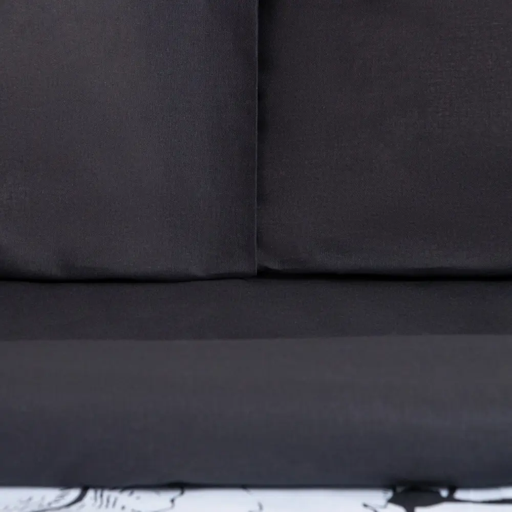 Фото 2 Комплект постельного белья Этель «Череп» евро, поплин, разноцветный