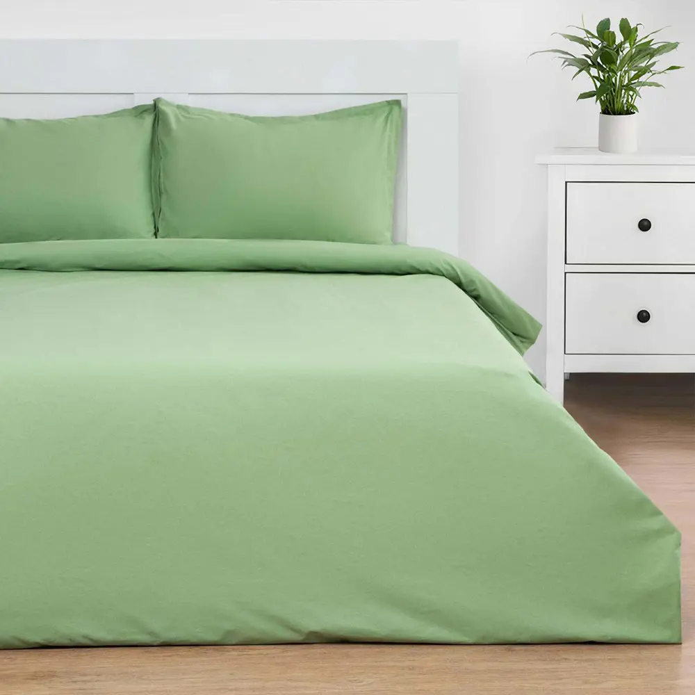 Фото Комплект постельного белья Этель «Green Day» (вид 2) двуспальный, ранфорс, разноцветный Фото Комплект постельного белья Этель «Green Day» (вид 2) двуспальный, ранфорс, разноцветный