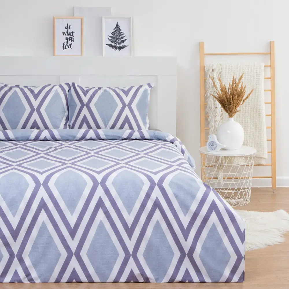 Фото Комплект постельного белья Lovelife «Марокко» (вид 1) евро, поплин, разноцветный