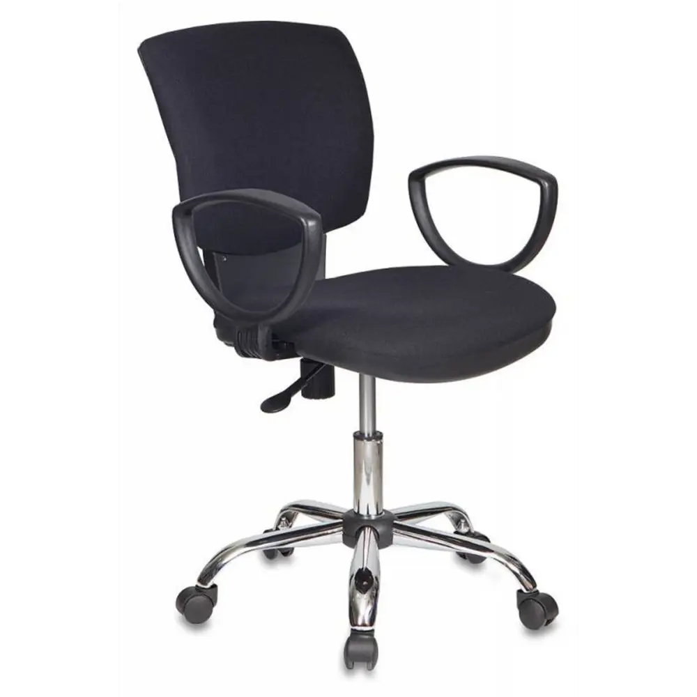 Фото Кресло Бюрократ Стиви ткань цвет черный Фото Кресло Бюрократ Стиви ткань цвет черный