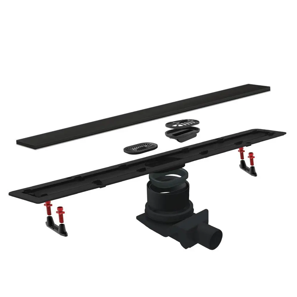 Фото 3 Душевой лоток Pestan Confluo Frameless Line 450 Black Matte Фото 3 Душевой лоток Pestan Confluo Frameless Line 450 Black Matte