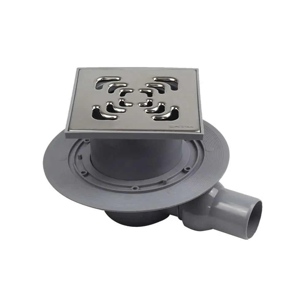 Фото Трап для душа Pestan Confluo Standard 15x15 Square 1 с гидрозатвором Фото Трап для душа Pestan Confluo Standard 15x15 Square 1 с гидрозатвором