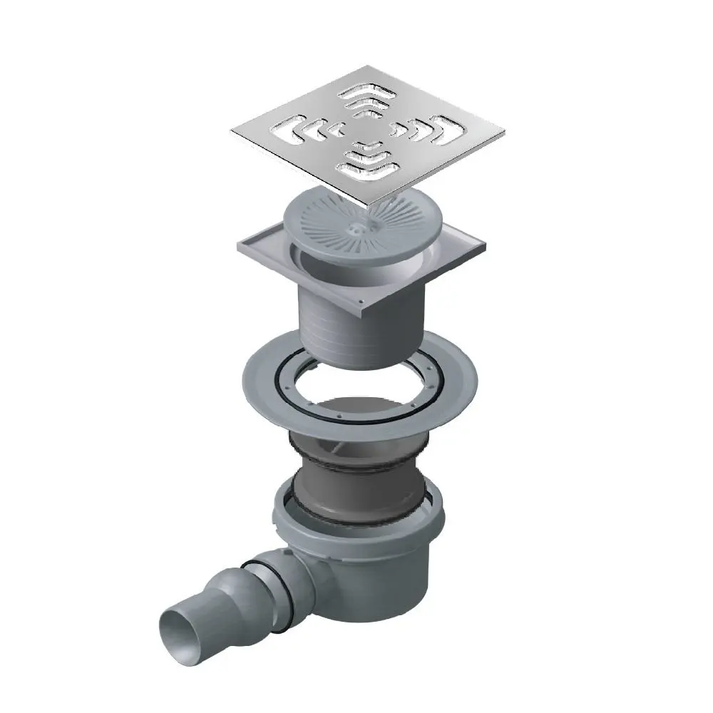 Фото 3 Трап для душа Pestan Confluo Standard 15x15 Square 1 с гидрозатвором Фото 3 Трап для душа Pestan Confluo Standard 15x15 Square 1 с гидрозатвором