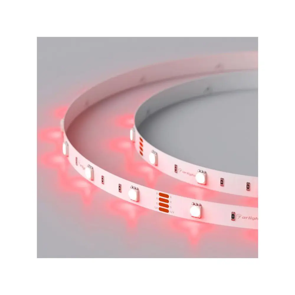 Фото 3 Светодиодная лента Arlight 010596(2) SMD 5060 30 диод/6.2 Вт/м 12 В IP20 5 м красный свет Фото 3 Светодиодная лента Arlight 010596(2) SMD 5060 30 диод/6.2 Вт/м 12 В IP20 5 м красный свет