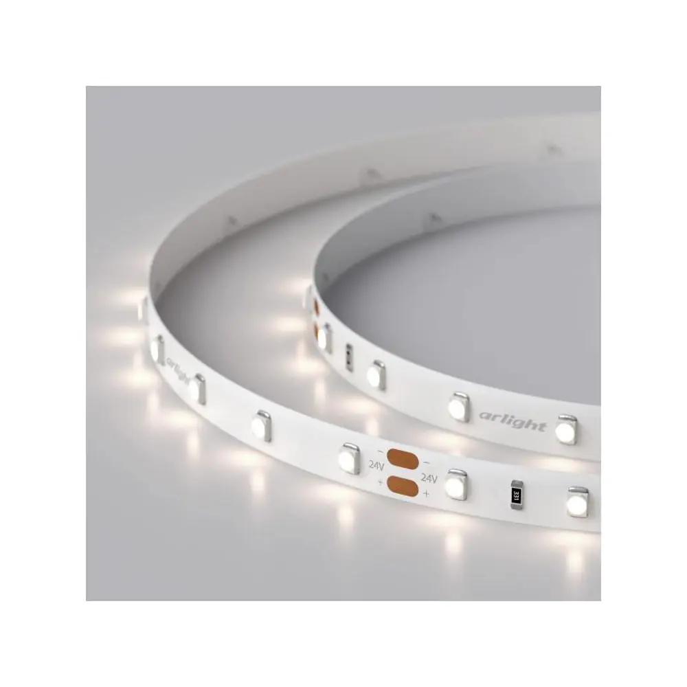 Фото 2 Светодиодная лента Arlight 021412(2) SMD 2835 60 диод/4 Вт/м 24 В IP20 5 м белый свет Фото 2 Светодиодная лента Arlight 021412(2) SMD 2835 60 диод/4 Вт/м 24 В IP20 5 м белый свет