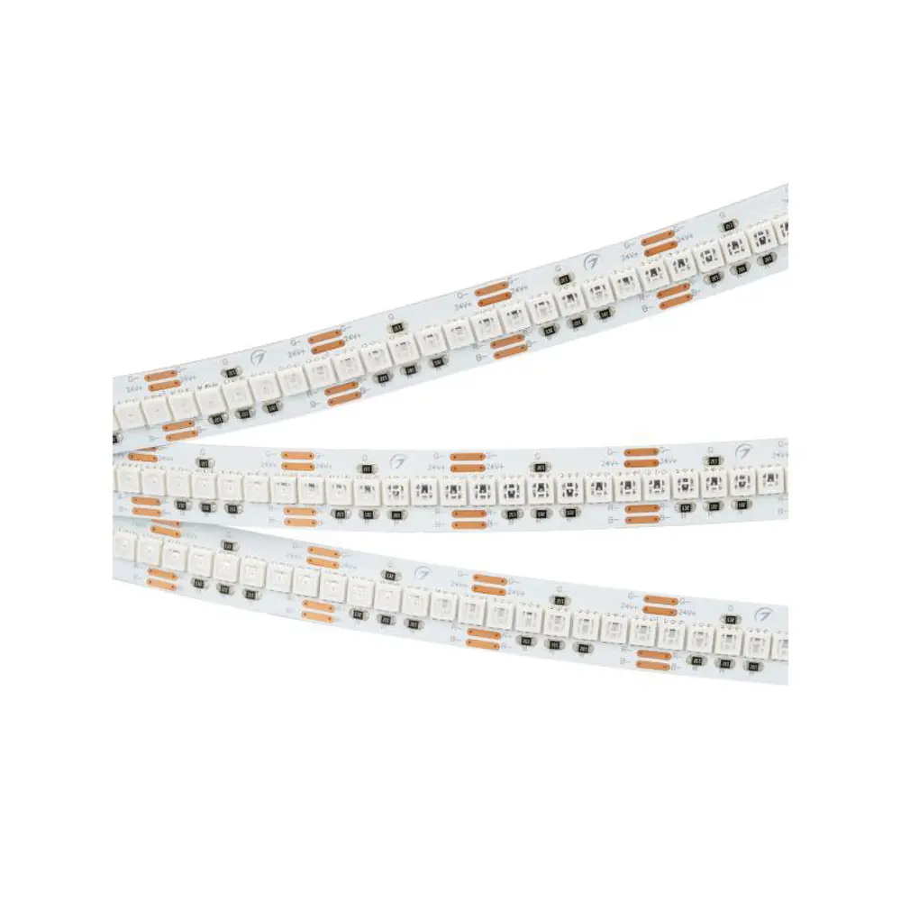Фото 2 Светодиодная лента ARLIGHT 028257(2) SMD 3838 240 диод/17.80 Вт/м 24 В IP20 5 м красный свет Фото 2 Светодиодная лента ARLIGHT 028257(2) SMD 3838 240 диод/17.80 Вт/м 24 В IP20 5 м красный свет