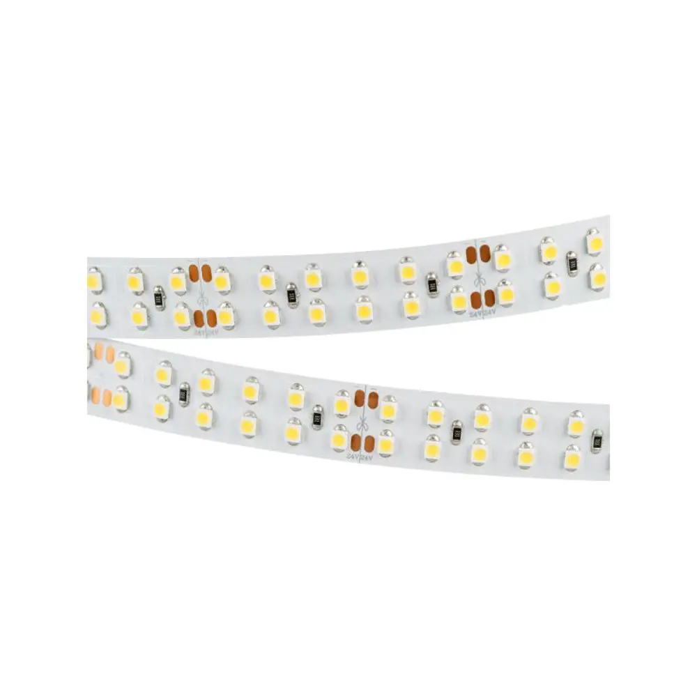 Фото Светодиодная лента ARLIGHT 008770(B) SMD 3528 240 диод/16 Вт/м 24 В IP20 5 м теплый белый свет Фото Светодиодная лента ARLIGHT 008770(B) SMD 3528 240 диод/16 Вт/м 24 В IP20 5 м теплый белый свет
