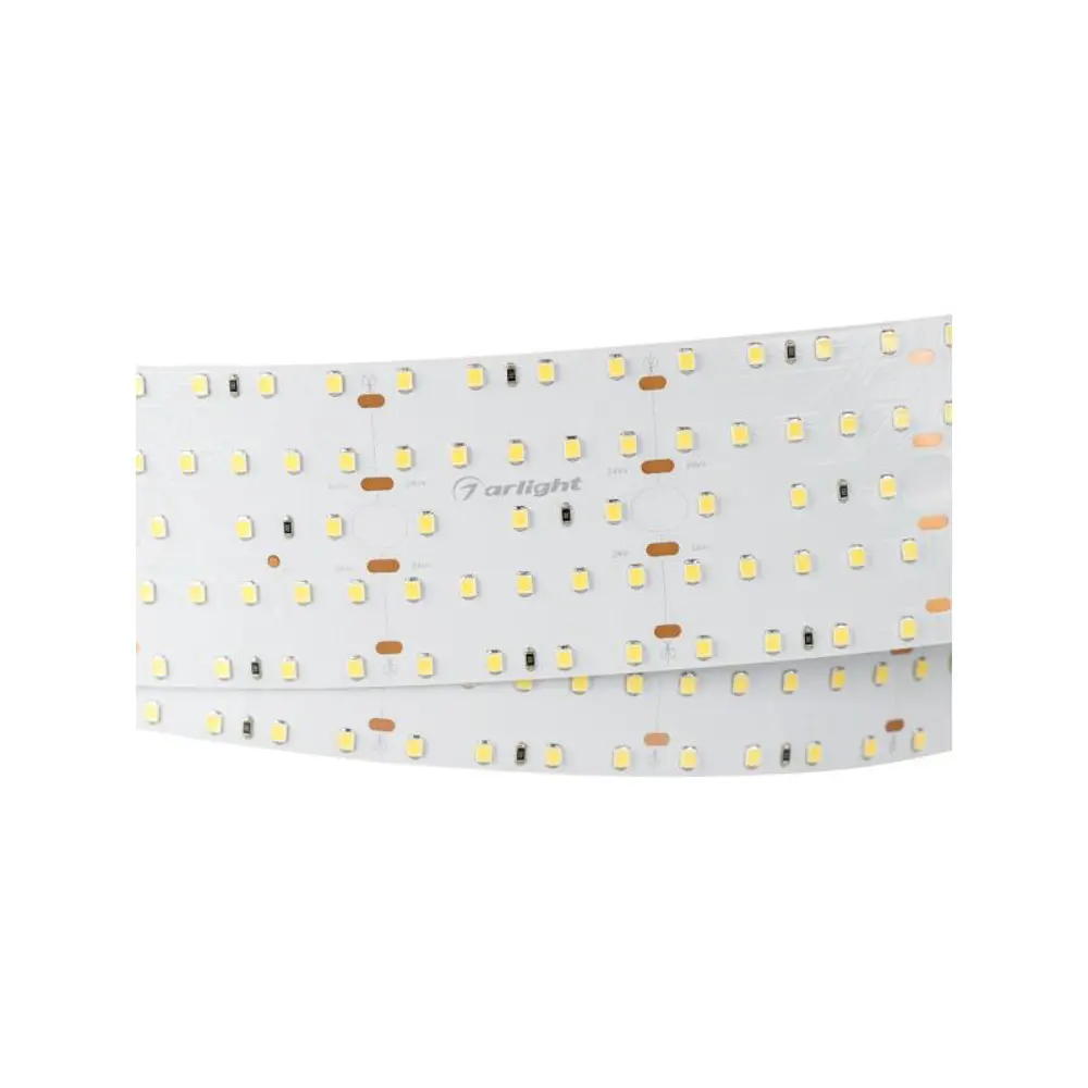 Фото Светодиодная лента ARLIGHT 021208(2) SMD 2835 420 диод/30 Вт/м 24 В IP20 2.50 м теплый белый свет Фото Светодиодная лента ARLIGHT 021208(2) SMD 2835 420 диод/30 Вт/м 24 В IP20 2.50 м теплый белый свет