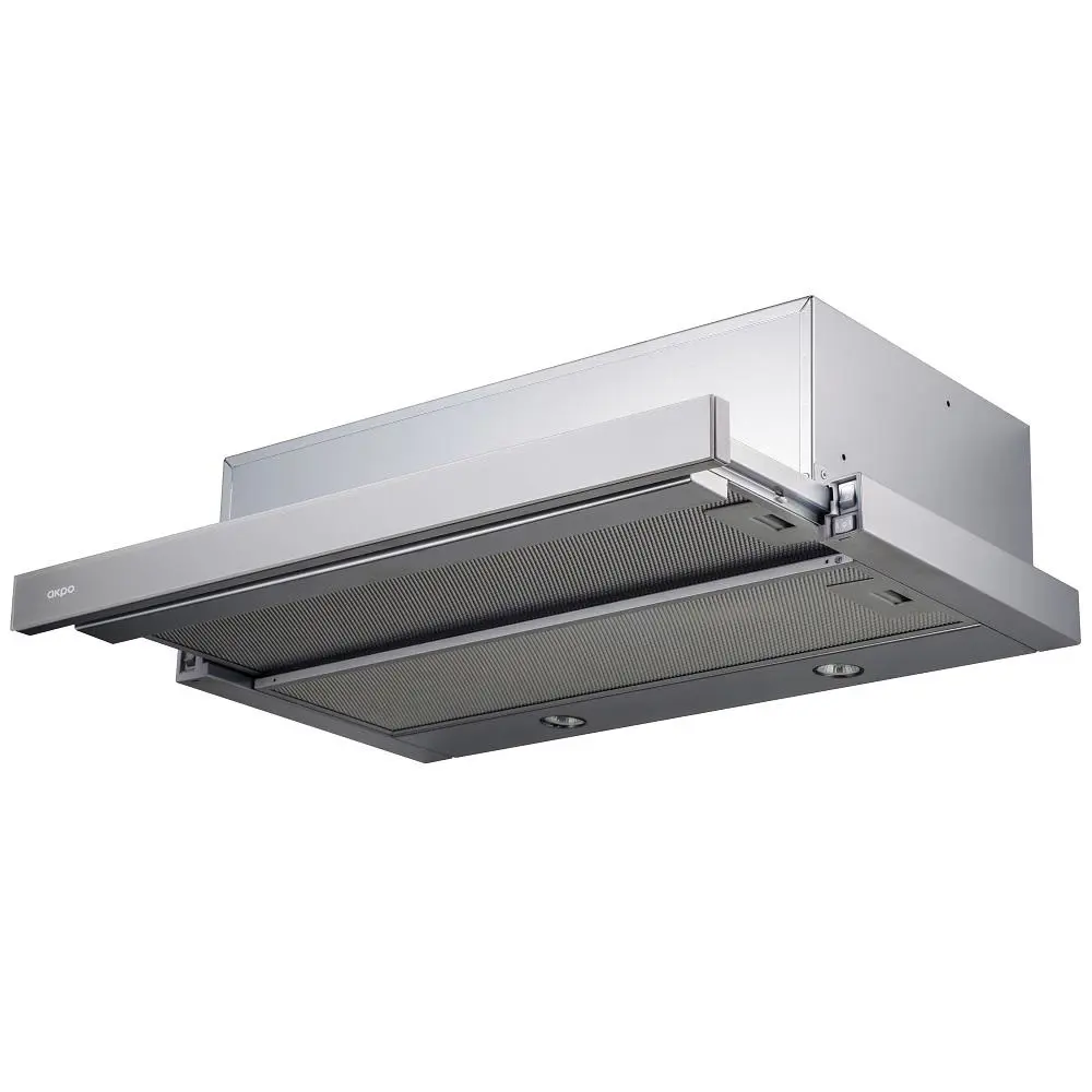 Фото 2 Вытяжка на стену Akpo WK-7 Light eco twin glass 60 см цвет серый Фото 2 Вытяжка на стену Akpo WK-7 Light eco twin glass 60 см цвет серый