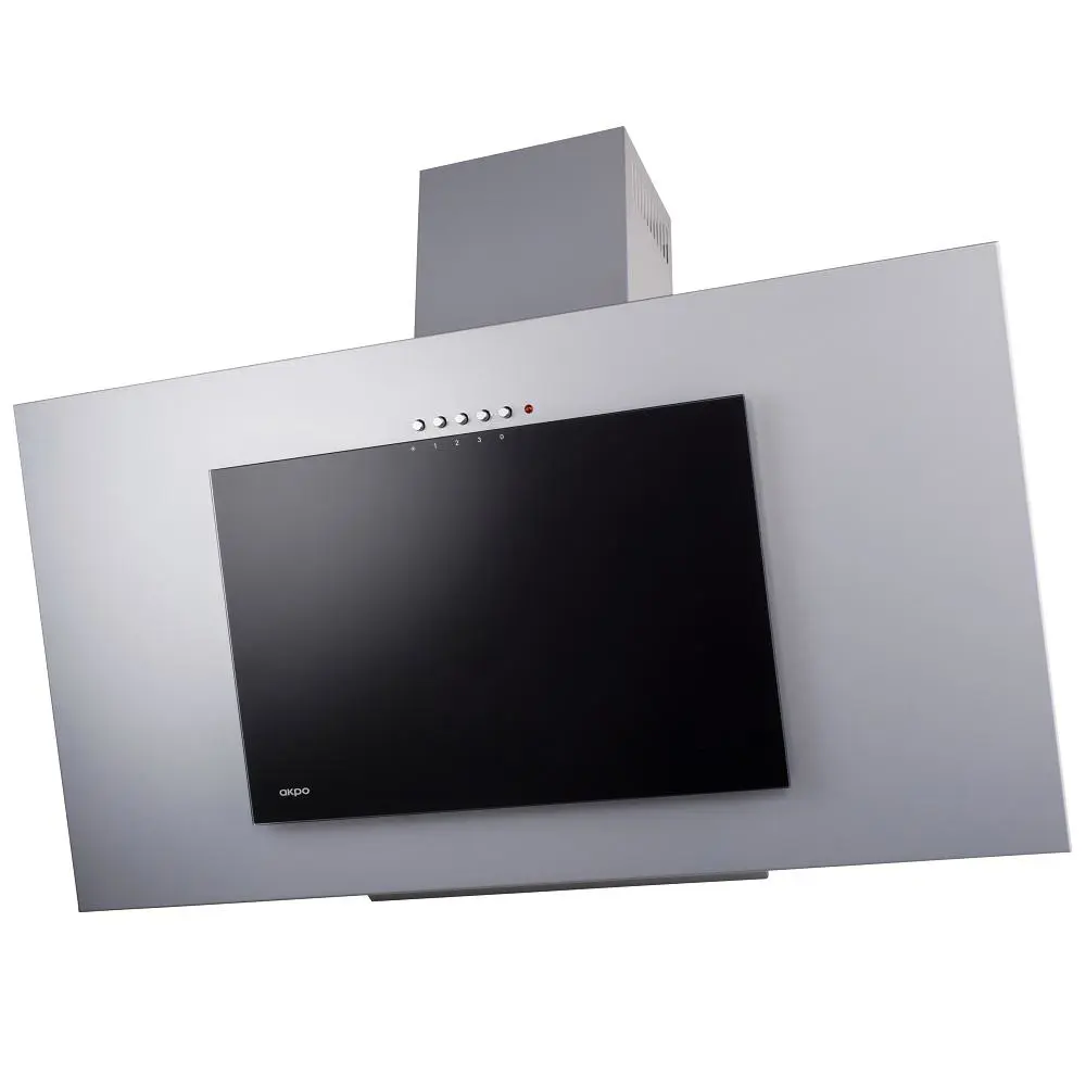Фото Вытяжка на стену Akpo WK-4 Nero eco 90 см цвет черный/серебро 2179 Фото Вытяжка на стену Akpo WK-4 Nero eco 90 см цвет черный/серебро 2179