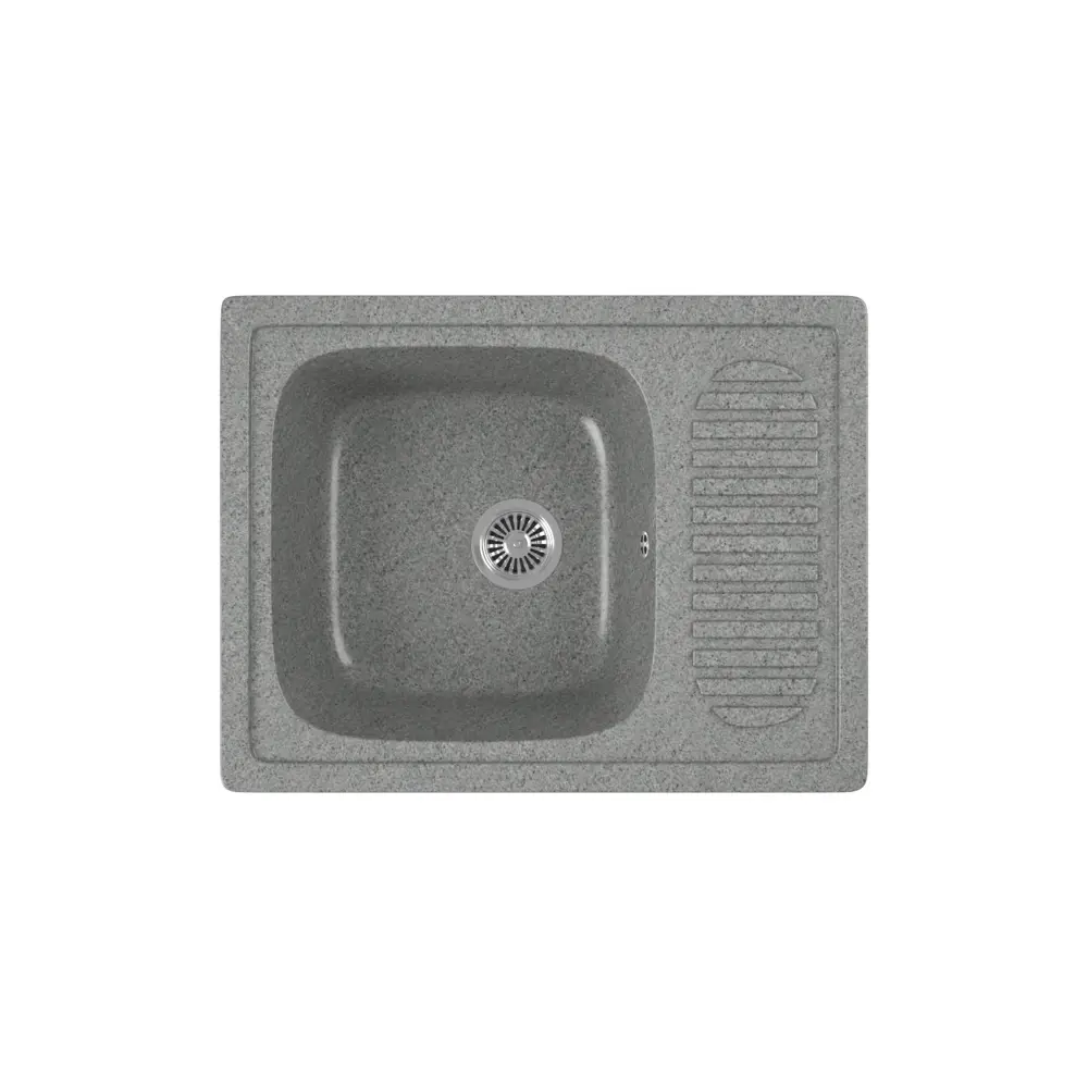 Фото Врезная мойка Greenstone 65x50x19 см литьевой мрамор цвет темно-серый GRS-13-309 Фото Врезная мойка Greenstone 65x50x19 см литьевой мрамор цвет темно-серый GRS-13-309