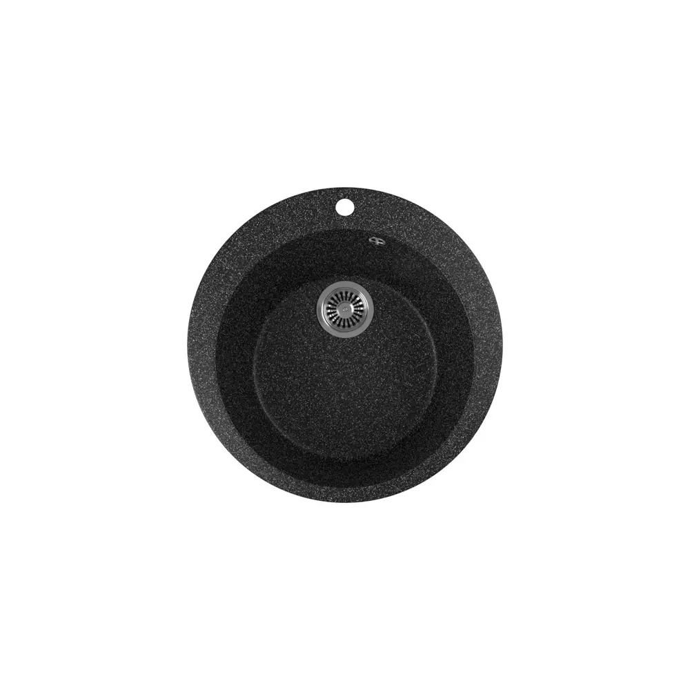 Фото Врезная мойка Greenstone 47.50х47.50х16.50 см литьевой мрамор цвет черный GRS-05-308 Фото Врезная мойка Greenstone 47.50х47.50х16.50 см литьевой мрамор цвет черный GRS-05-308