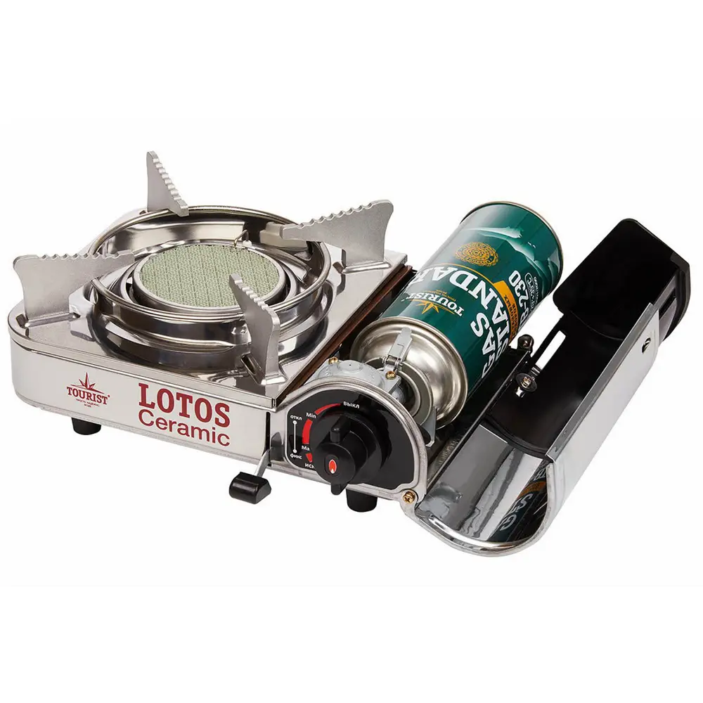 Фото 3 Газовая плита Tourist TR-350 20.5x10.2x25.6 см Фото 3 Газовая плита Tourist TR-350 20.5x10.2x25.6 см