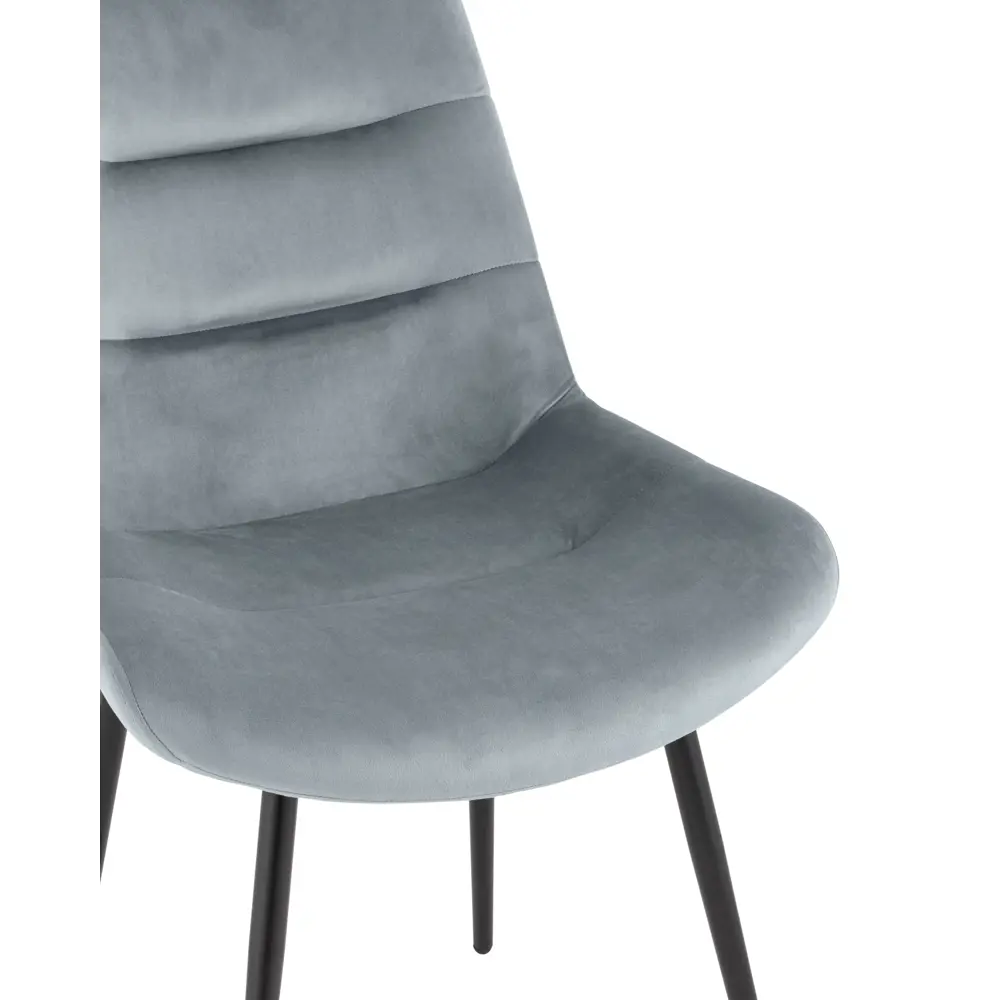 Фото 8 Стул кухонный Стул груп Остин 81x61x37 см велюр цвет серый AV 436-Cbs-08 Box