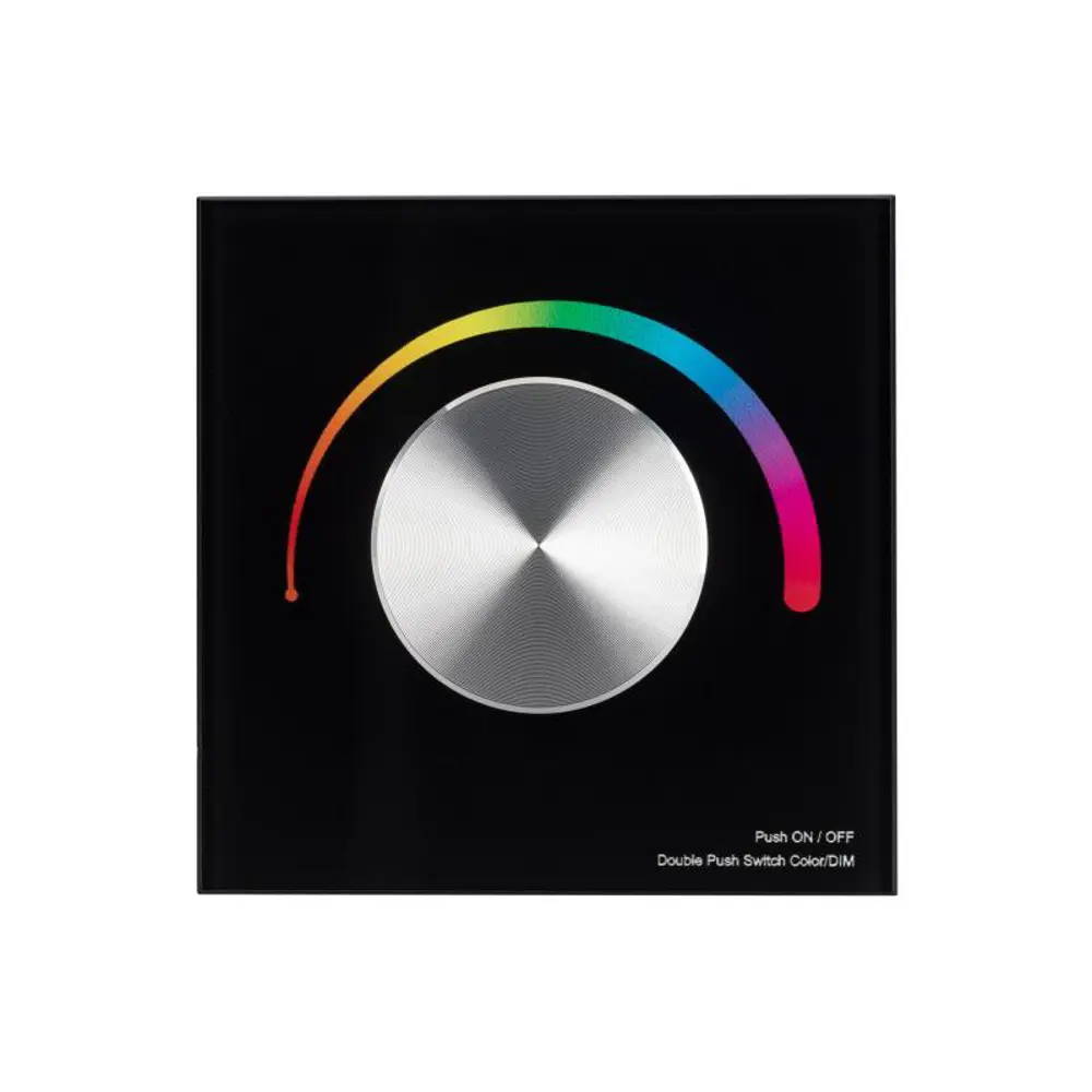 Фото 3 Панель Arlight SMART-P5-RGB-G-IN Black 3V Rotary 2.4G 033757 Фото 3 Панель Arlight SMART-P5-RGB-G-IN Black 3V Rotary 2.4G 033757