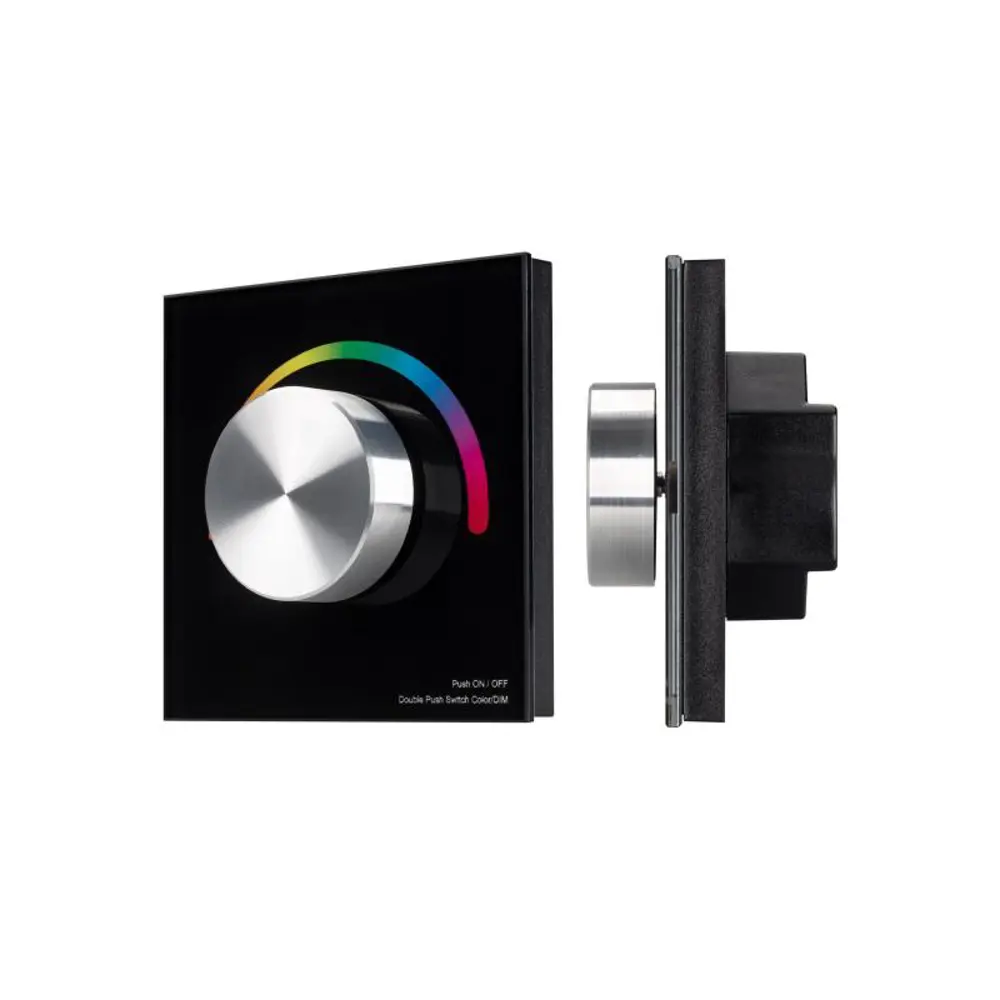 Фото 5 Панель Arlight SMART-P5-RGB-G-IN Black 3V Rotary 2.4G 033757 Фото 5 Панель Arlight SMART-P5-RGB-G-IN Black 3V Rotary 2.4G 033757