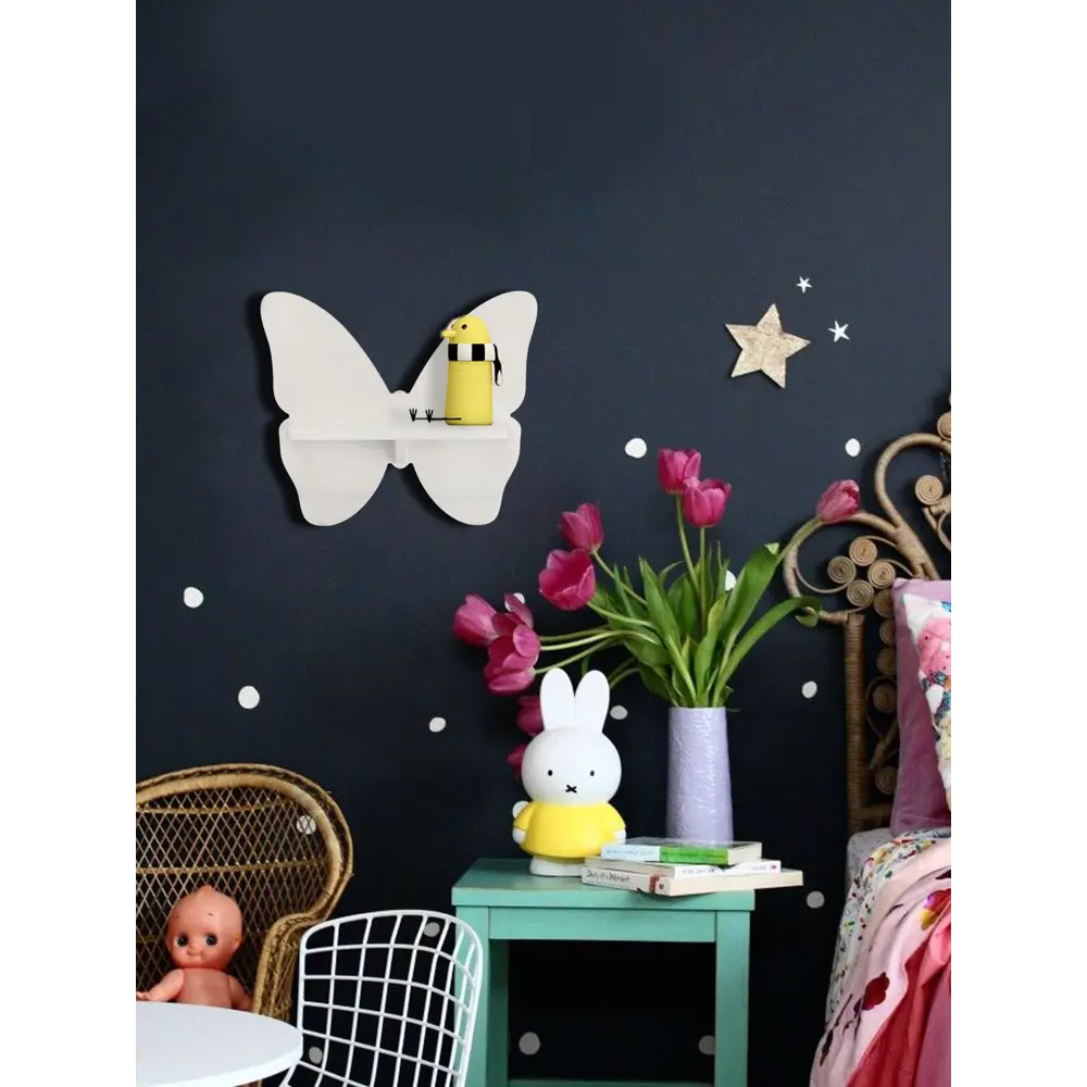 Фото Полка Мастер рио 30x9 см МДФ цвет белый