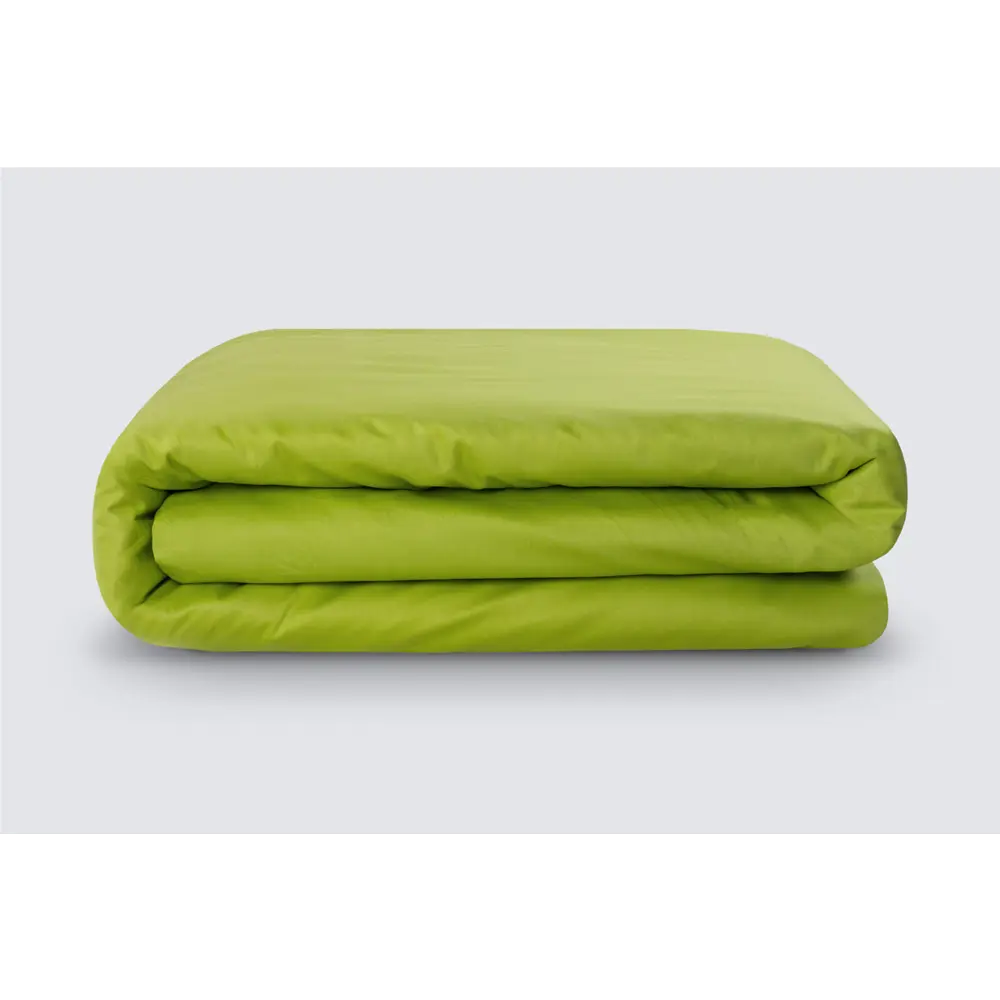 Фото Пододеяльник Ecotex Моноспейс 200x220 см сатин цвет салатовый