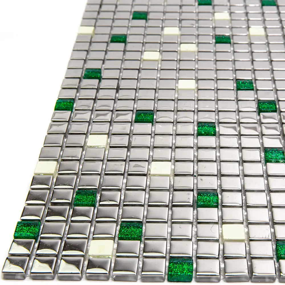 Фото 6 Декоративная мозаика Vidromar Gems VGM-02-Emerald-10-300x300 30x30см стекло цвет зеленый Фото 6 Декоративная мозаика Vidromar Gems VGM-02-Emerald-10-300x300 30x30см стекло цвет зеленый