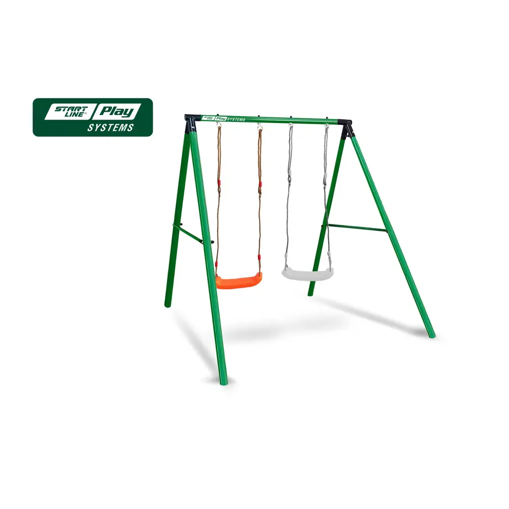 Фото Качели детские Start line slpmk2-101-160 уличные двухместные Фото Качели детские Start line slpmk2-101-160 уличные двухместные