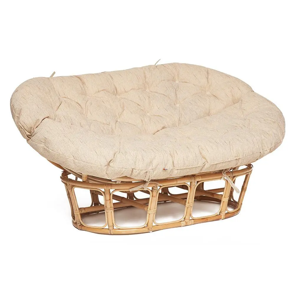 Фото Кресло с подушкой TetChair 12606 Mamasan ECO M119/23-02 SP / цвет натУральный Фото Кресло с подушкой TetChair 12606 Mamasan ECO M119/23-02 SP / цвет натУральный