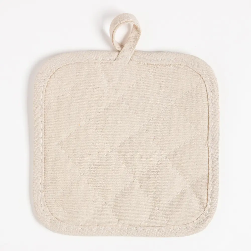 Фото 5 Прихватка Доляна Тенденция 17x17 см полиэстер цвет зеленый Фото 5 Прихватка Доляна Тенденция 17x17 см полиэстер цвет зеленый