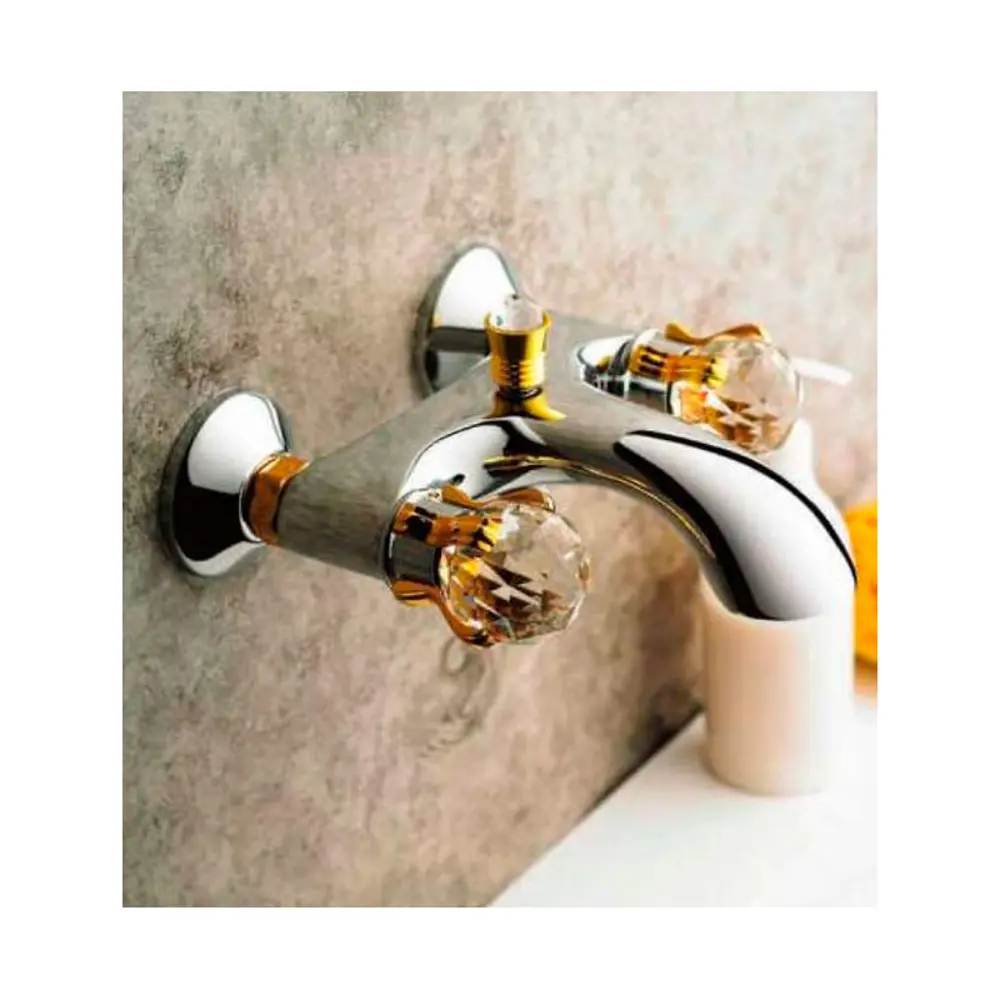 Фото 3 Смеситель для ванны FRAP F3088 двухвентильный цвет хром Фото 3 Смеситель для ванны FRAP F3088 двухвентильный цвет хром