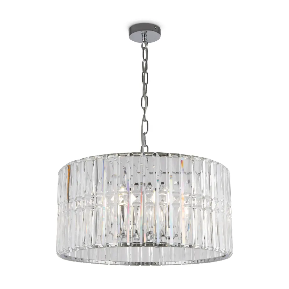 Фото Люстра подвесная MAYTONI Facet MOD094PL-06CH 6 ламп 30 м² цвет разноцветный Фото Люстра подвесная MAYTONI Facet MOD094PL-06CH 6 ламп 30 м² цвет разноцветный