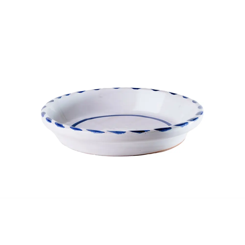 Фото Поддон для цветочных горшков 311301 Испанская керамика 23 см керамика разноцветный