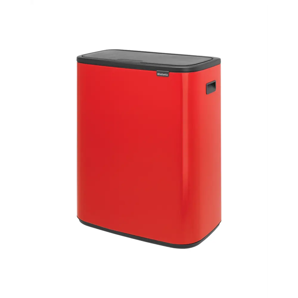 Фото Мусорный бак Brabantia Bo 221507 60л красный Фото Мусорный бак Brabantia Bo 221507 60л красный