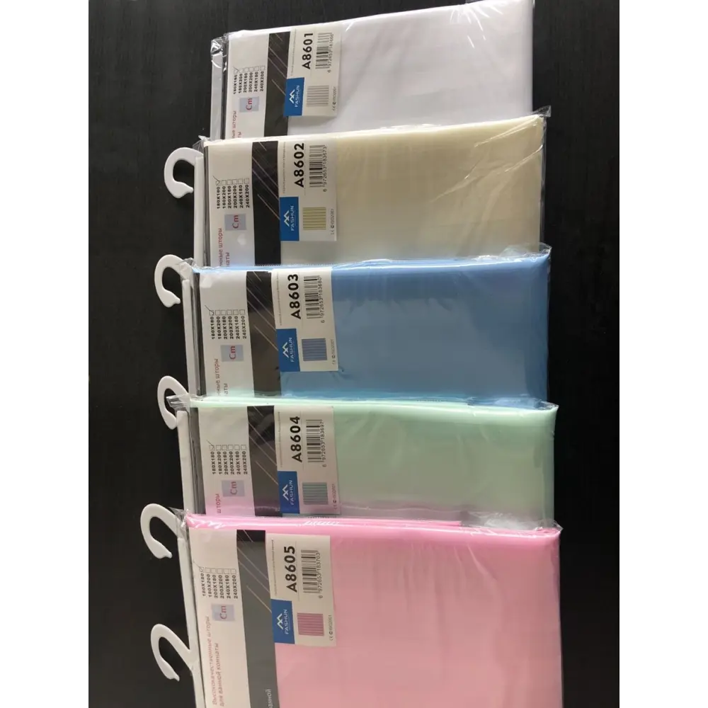 Фото 3 Шторка для ванной комнаты Fashun A8602 180x180см цвет бежевый