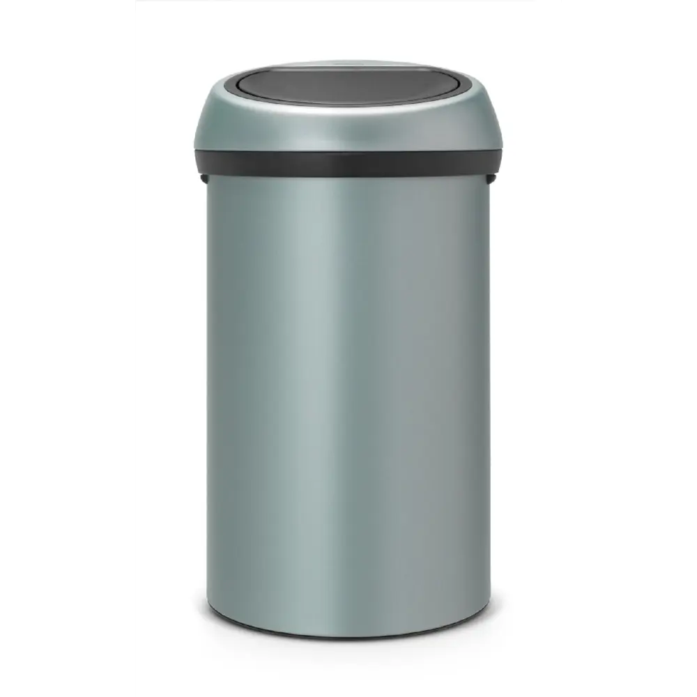 Фото Мусорный бак Brabantia Touch Bin 402449 60л мятный Фото Мусорный бак Brabantia Touch Bin 402449 60л мятный