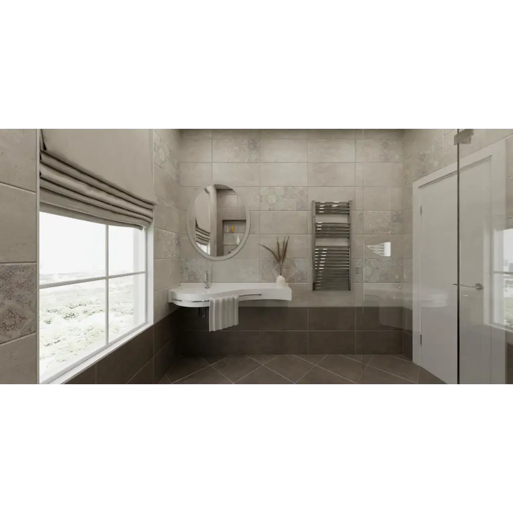 Фото 6 Плитка настенная Lounge Dark 30x60 см 1.62 м² цвет темно-серый Фото 6 Плитка настенная Lounge Dark 30x60 см 1.62 м² цвет темно-серый