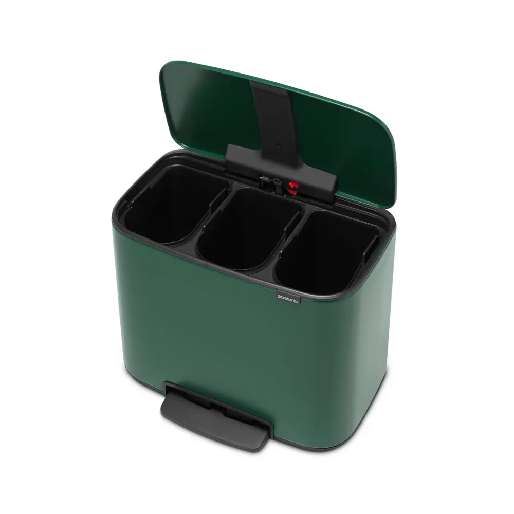 Фото 12 Мусорные баки для ванной Brabantia Bo 304149 33л зеленый