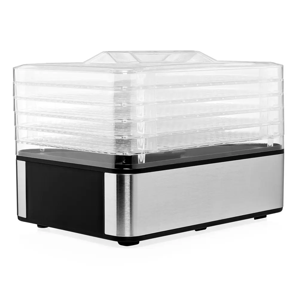 Фото 4 Сушилка для овощей и фруктов First FA-5126-5 Stell 240 Вт 5 ярусов ABS-пластик цвет серый/черный Фото 4 Сушилка для овощей и фруктов First FA-5126-5 Stell 240 Вт 5 ярусов ABS-пластик цвет серый/черный