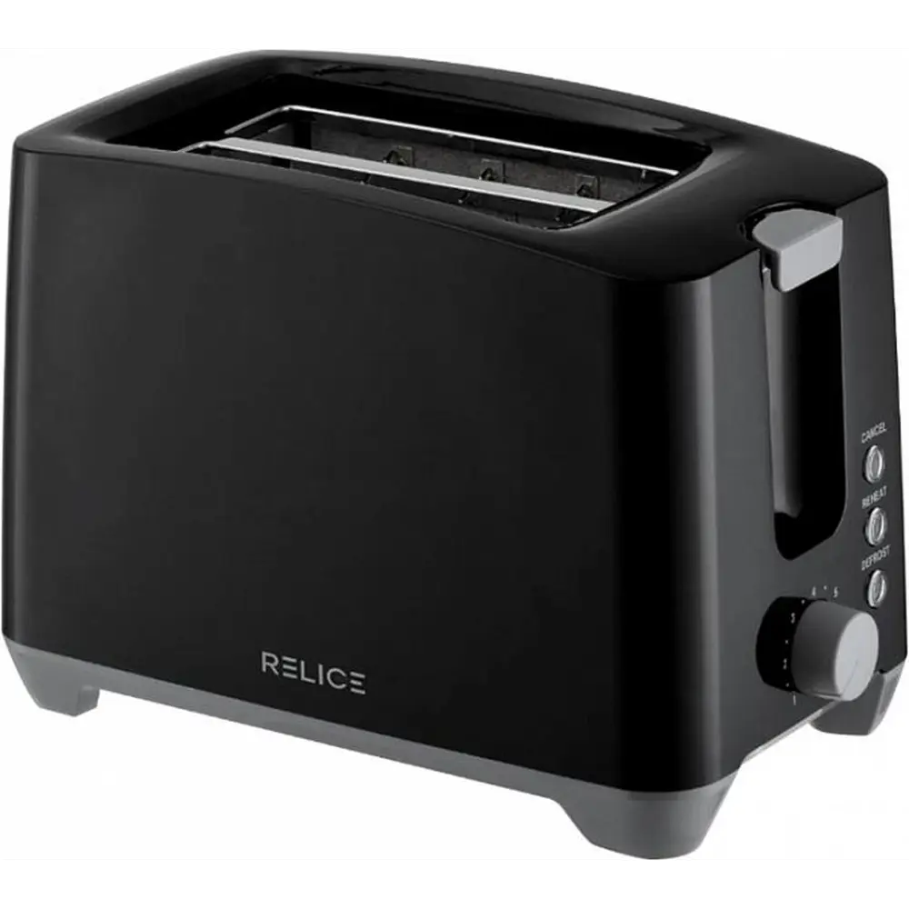 Фото Тостер Relice Rl-305 цвет черный лакированный Фото Тостер Relice Rl-305 цвет черный лакированный