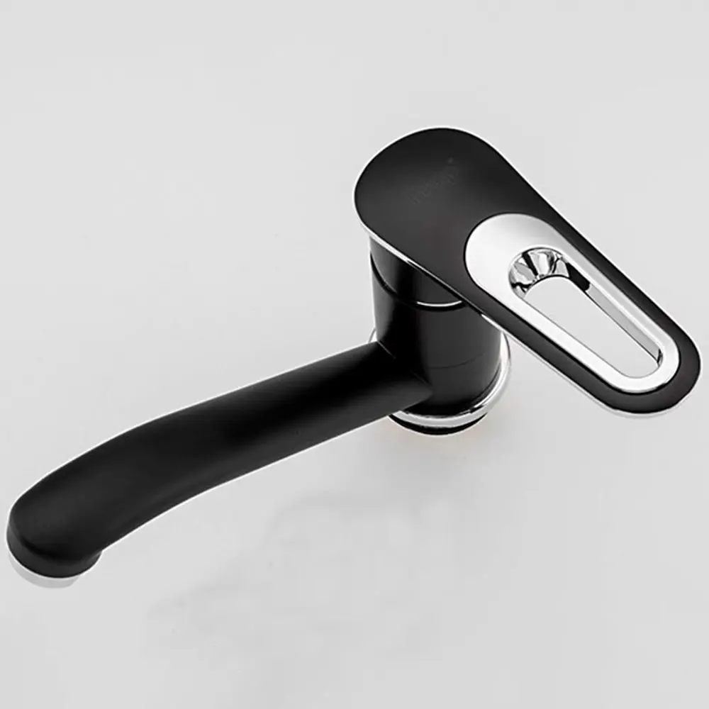 Фото 3 Однорычажный смеситель Frap F4549-6 14.3 см цвет черный